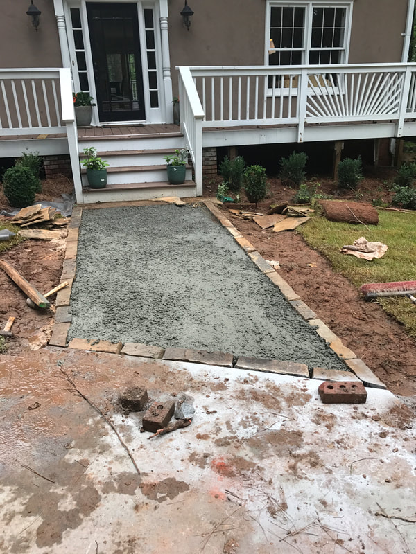 Flat stone work job photo